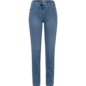 Raphaela by Brax Luca Light Denim Jeans voor dames, Gebleekt, licht gebruikt & buffies, 38K