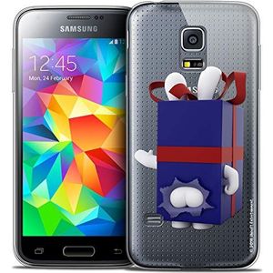 Beschermhoes voor Samsung Galaxy S5, ultradun, konijnenmotief, blauw