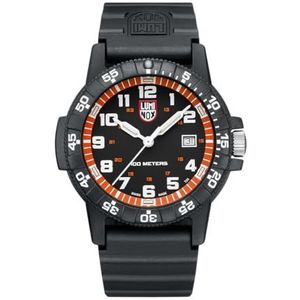 Luminox XS.0329.1 Analoog Zwitsers kwartsuurwerk voor heren, met kunststof armband, zwart, Riemen.