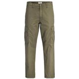 Jack & Jones - JPSTKANE FRANK CARGO NOOS - Cargobroek - Olive night