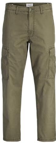 Jack & Jones - JPSTKANE FRANK CARGO NOOS - Cargobroek - Olive night