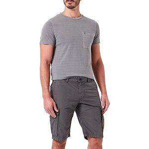 camel active Heren 496900/7F11 Korte broek met zakken, grijs, 31W