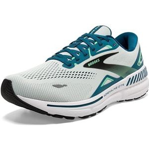 BROOKS Heren Adrenaline Gts 23 Sneaker, Blauwe Marokkaanse Spring Bud, 45 EU