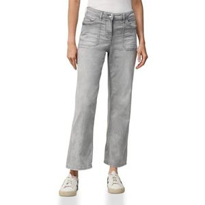 Cecil Dames B379221 Jeans, Light Grey Wash, 27W/30L