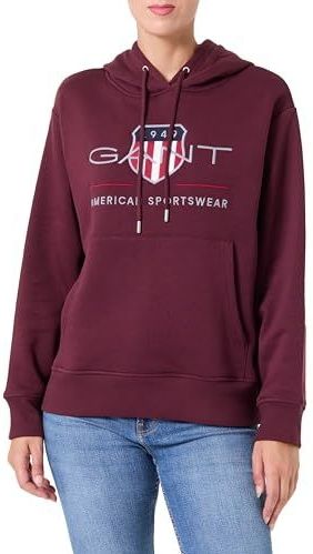 GANT - Sweatshirt - Navy - Capuchon - Lange Mouw