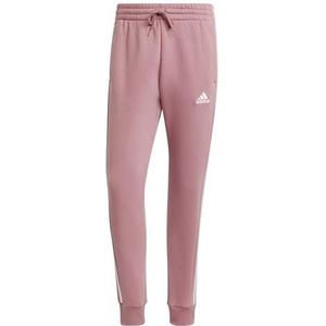 adidas - Essentials Fleece 3-Stripes Tapered Cuff Pants - Herenbroek