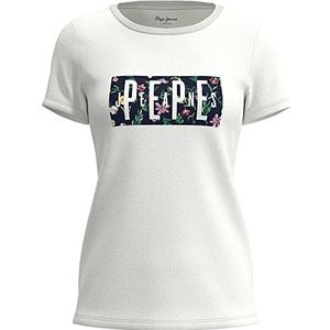 Pepe Jeans Patsy Jeans voor dames, 800 wit, L