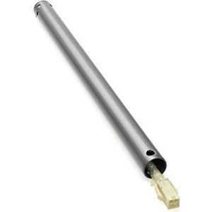 Westinghouse 6564340 verlengstang metaal, zilver, 30,5 x 2,18 x 2,18 cm