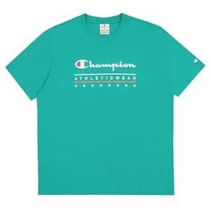 Champion Heren Legacy - grafisch T-shirt, groen (GS130), M, Groen (Gs130), M