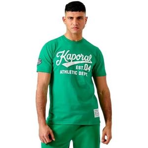 Kaporal, T-shirt, model Barel, heren, groen, XL; regular fit, korte mouwen, ronde hals, Groen, XL