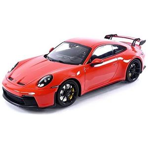 Porsche 911 (992) GT3 2021 / Black Wheels - 1:18 - Minichamps