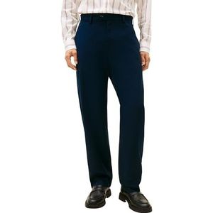 Tommy Hilfiger Heren Murray Heritage MW0MW41914 Chino, blauw, 34W/32L, Blauw (Donker Nacht Marine), 34W / 32L