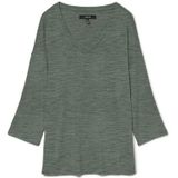 VERO MODA - Trui met V-hals - Groen - Viscose