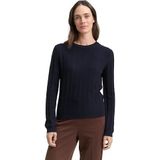 TOM TAILOR - Trui - Blauw - Lange Mouw - Normale Pasvorm