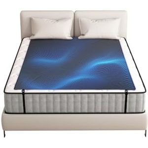 VEVOR Aardingsmat, antislip, van PU-leer, 1856 x 1380 mm, met 4,57 m koord, voor slaapverbetering, energiestimulatie, vermindering van angst thuis, kantoor, werk