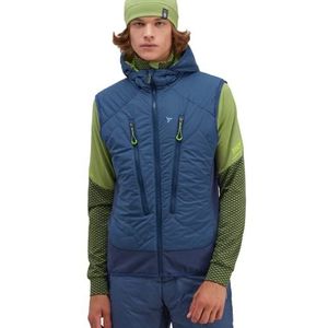 SILVINI Polaro Wintersportvest voor heren, outdoor, gewatteerd vest, heren, thermovest voor heren, ski-tourvest, loopvest voor heren, winter, langlaufvest, fietsvest voor heren