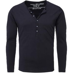 Key Largo Shirt 'MLS00038'  navy