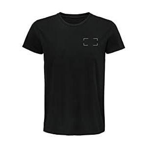 Official Product No Logo - T-Shirt Black Biologisch Katoen, 175 g, S - OCS Gecertificeerd