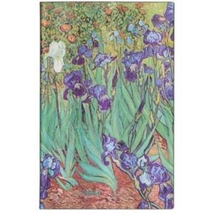Varzi Briefpapier keuze sinds 1956 Paperblanks kalender 2024 12 maanden Flexis, Maxi, liggend formaat, Iris van Van Gogh, Iris van Van Gogh - 13,5 x 21 cm