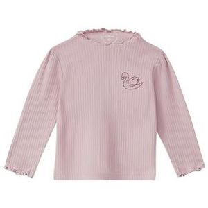 s.Oliver - T-Shirt - Geribbeld - Met Ronde Hals - Regular Fit