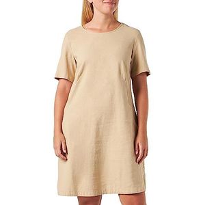 Taifun Dames 380322-11130 Jurk, Roasted Hazel, 40, Roasted Hazel, 40