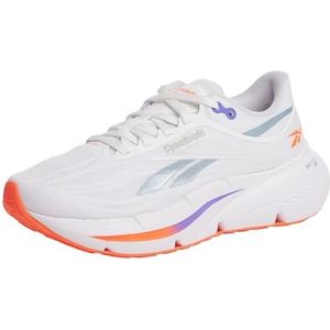 Reebok ZIGNITION sneakers voor dames, wit/royal purple/flash oranje, 35 EU, White Royal Purple Flash Orange, 35 EU