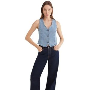 Mavi Vela jeansvest voor dames, lt used 90s, XS