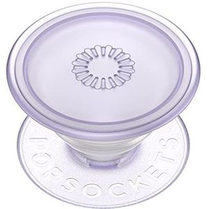 PopSockets: PopGrip Plant - Uittrekbare Standaard en Greep Gemaakt van Plantaardig Materiaal met een Verwisselbare PopTop voor Smartphones en Tablets - Dusty Lavender