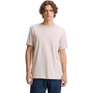 TOM TAILOR Denim T-shirt voor heren, 11754 - Light Dove Grijs, XXL