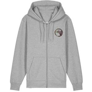 COMPAGNIE DE CALIFORNIE Sweatshirt met ritssluiting voor kinderen, 6 jaar, grijs, Grijs, 6 Jaar