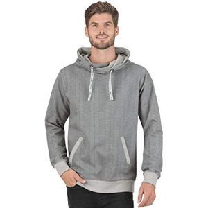 Trigema herentrui met capuchon