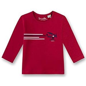 Sanetta Baby-jongens T-shirt, Rood (Rosso 3760), 62 cm