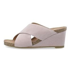 CA'SHOTT A/S CASALBERTA 61201204 Slide Slide Slide Sandalen voor dames, suède, lila, 42 EU, lila, 42 EU