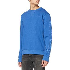 Crosshatch Heren Cruetime Sweatshirt, Cruetime/Federaal Blauw, S