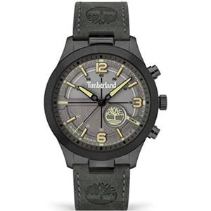 Timberland Heren analoog kwarts horloge met lederen armband TDWGA2103303