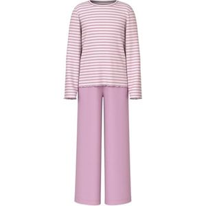 NAME IT Meisje nachtkleding set lange mouwen, Pink Lavender., 110-116