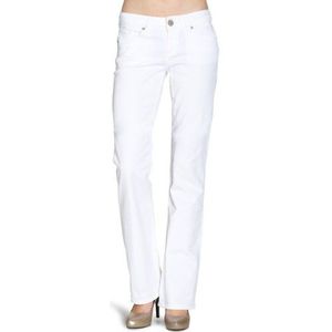 Cross Jeans Jeans H 480-243 Laura damesbroek/lang, bootcut, wit (white), 26W x 34L