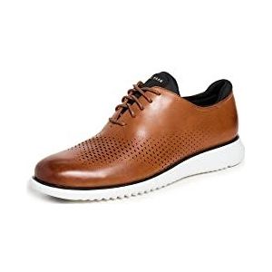 Cole Haan Heren 2.Zerogrand Laser Wing Oxford, Brits Tan Ivory, 44.5 EU