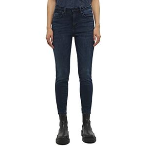 MUSTANG Dames Mia Jeggings 7/8 Jeans, medium blauw 702, 30W / 30L