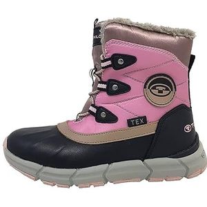 Tom Tailor Kids Meisjes 6370250010 Sneeuwlaarzen, zwart-roze, 38 EU