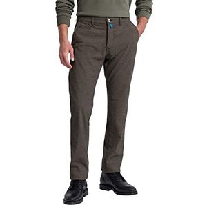 Pierre Cardin Heren Lyon Tapered Broek, Timber Wolf, 31W/34L