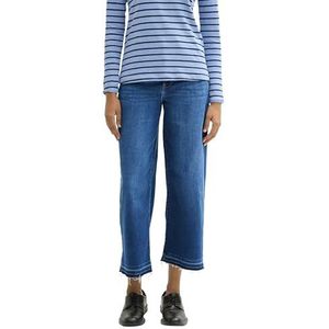 TOM TAILOR Culotte jeans voor dames, 10113 - Clean Mid Stone Blue Denim, 27W x 28L