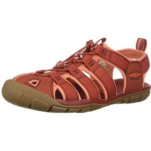 KEEN Clearwater CNX sandalen voor dames, Dark Red Coral, 37 EU