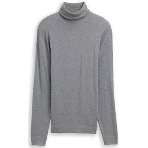 TOM TAILOR - Trui - Grijs Gemêleerd - Col