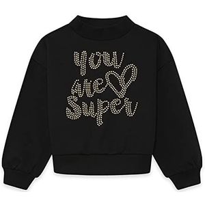 Tuc Tuc Super Downtown sweatshirt voor meisjes, zwart/zwart, 6Y voor meisjes
