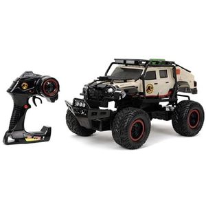 Jada Toys 253259000 - Jurassic World RC 4x4 Jeep Gladiator1:12, meerkleurig