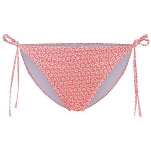 Pepe Jeans Dames P Print Str Brzl Bikinibroekje, Rood (Rood), XS, Rood (Rood), XS