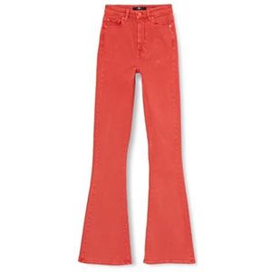 7 For All Mankind Ultra Hr Skinny Bootpants voor dames, rood, 28
