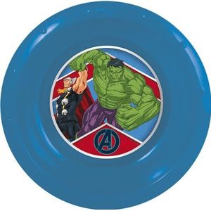 Marvel Avengers Hulk Thor kunststof blauwe kom ongevallenbescherming en herbruikbaar