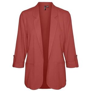 VMJESMILO 3/4 losse blazer WVN GA NOOS, marsala, S